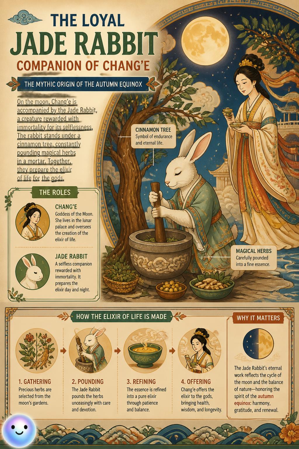 The loyal Jade Rabbit companion