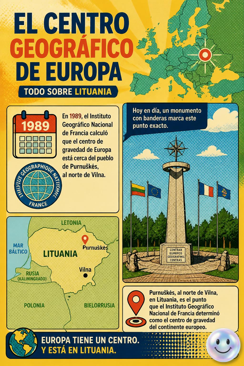 El centro geográfico de Europa