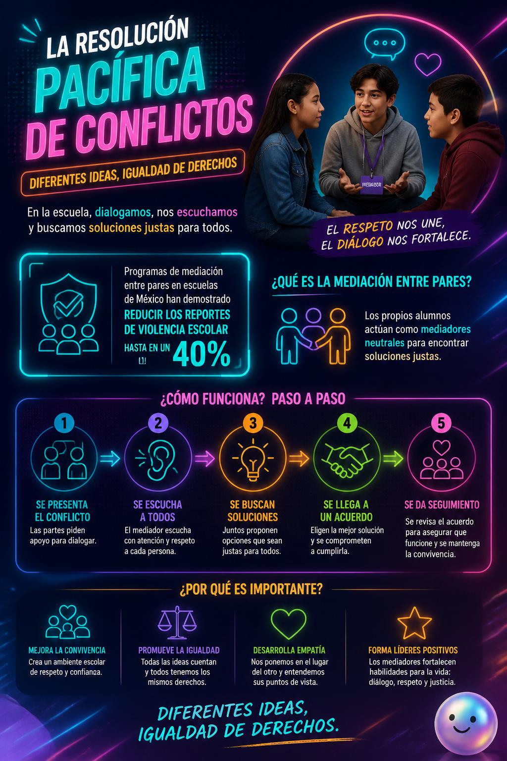La resolución pacífica de conflictos