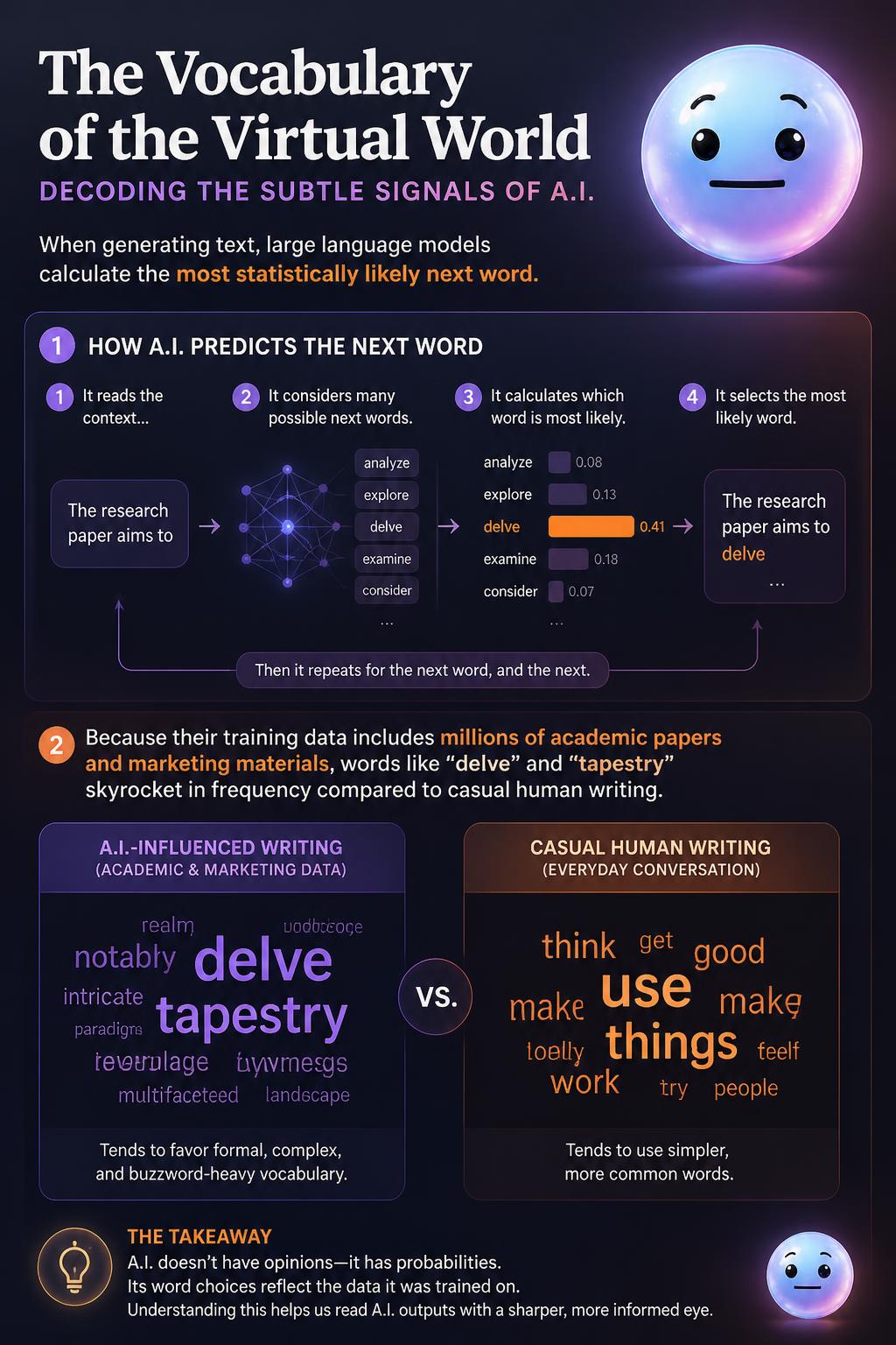 The vocabulary of the virtual world
