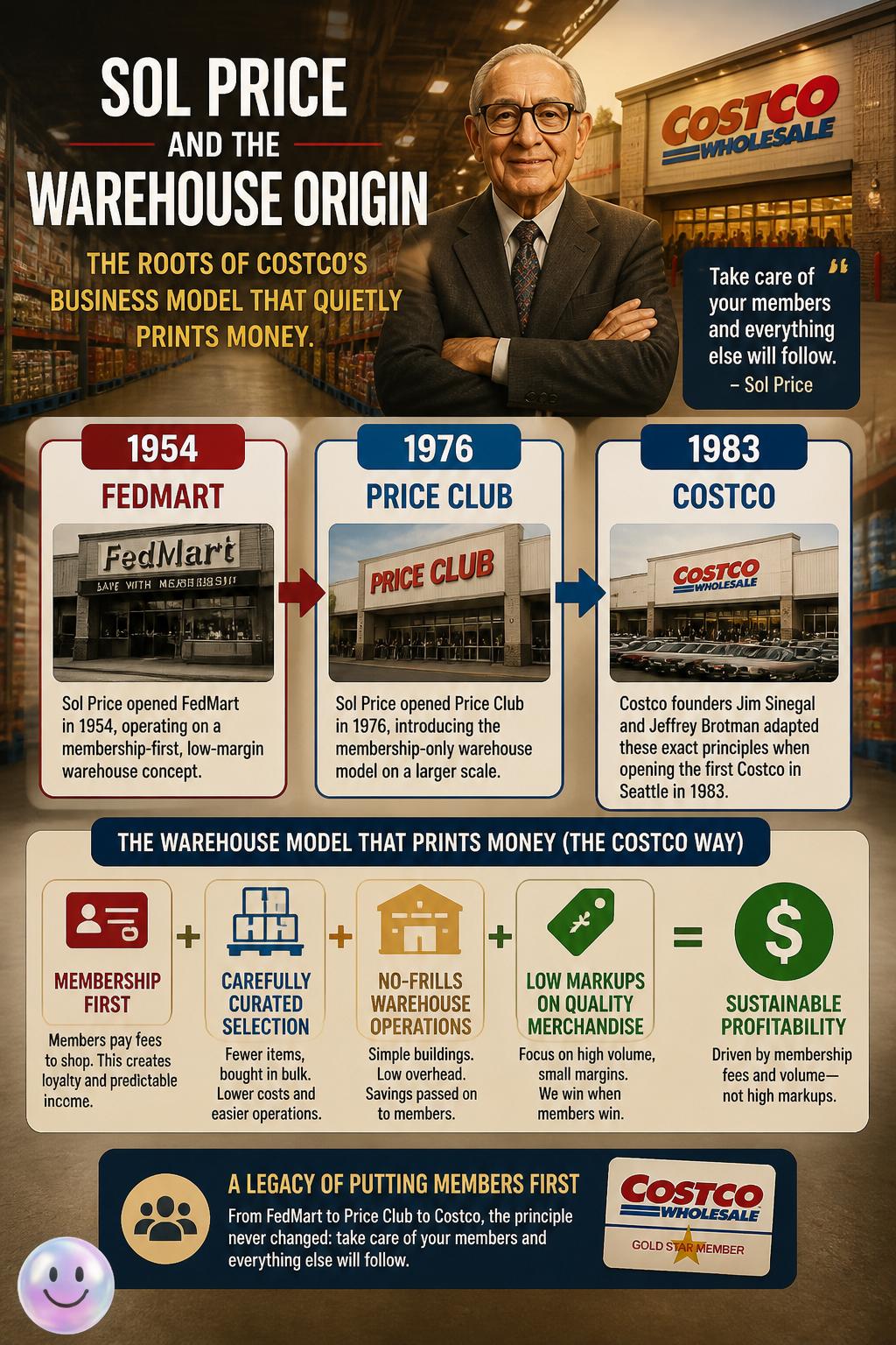 Sol Price and the warehouse origin