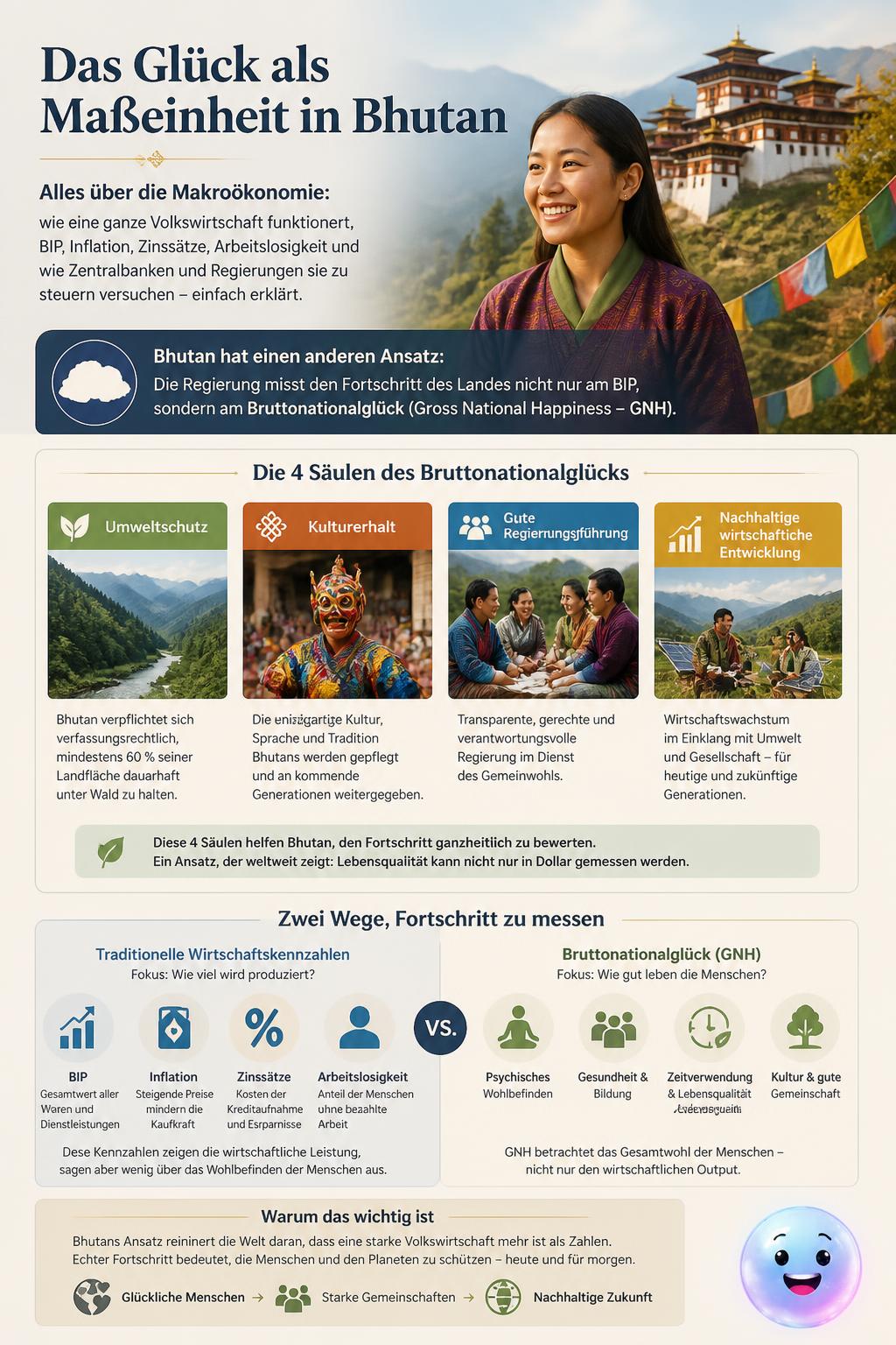 Das Glück als Maßeinheit in Bhutan
