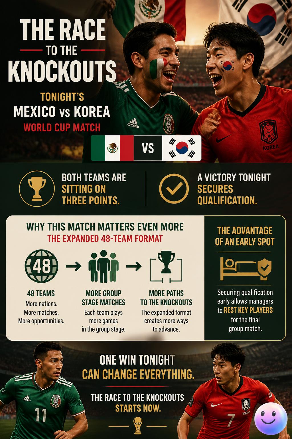The race to the knockouts