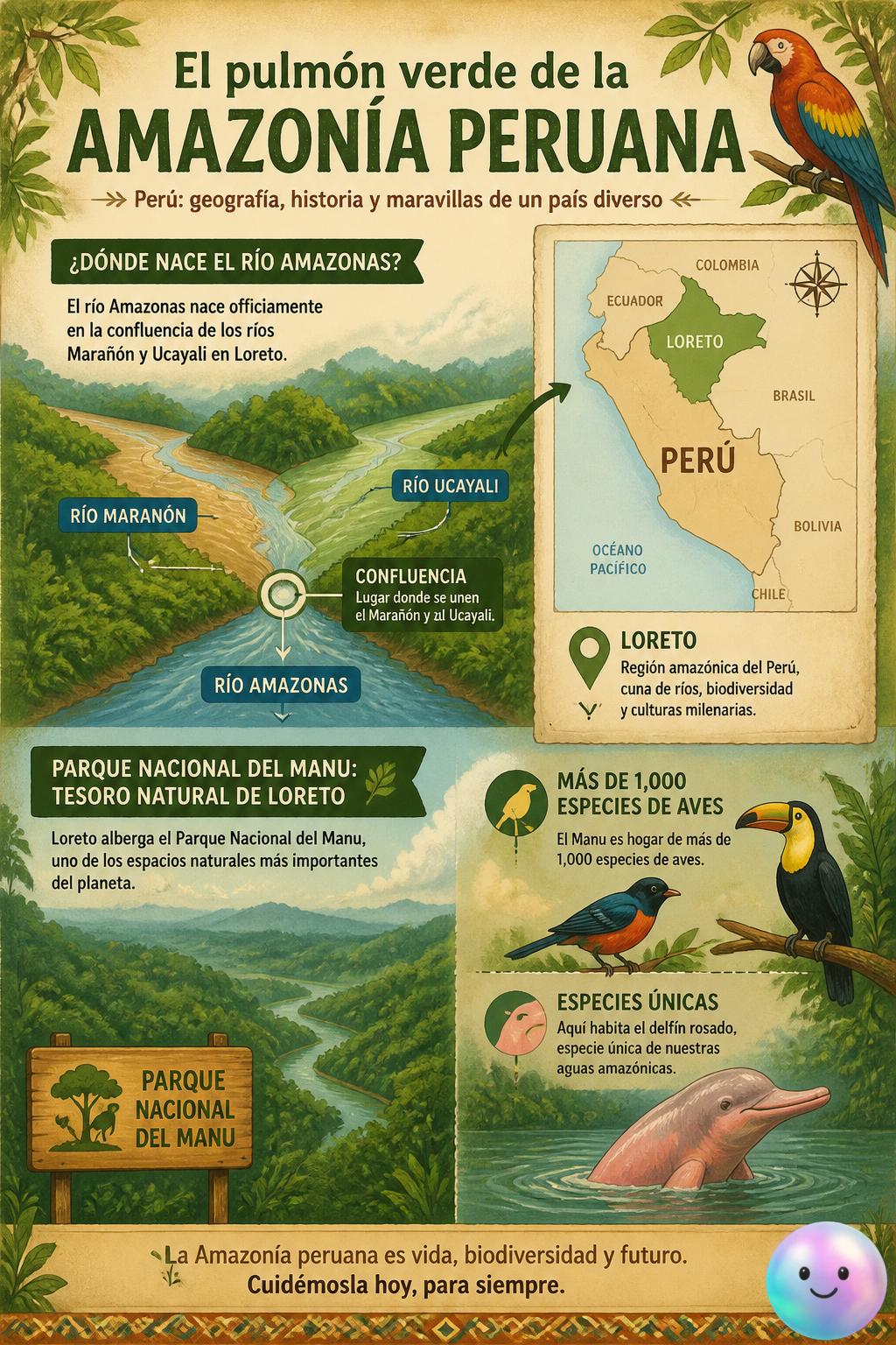 El pulmón verde de la Amazonía peruana