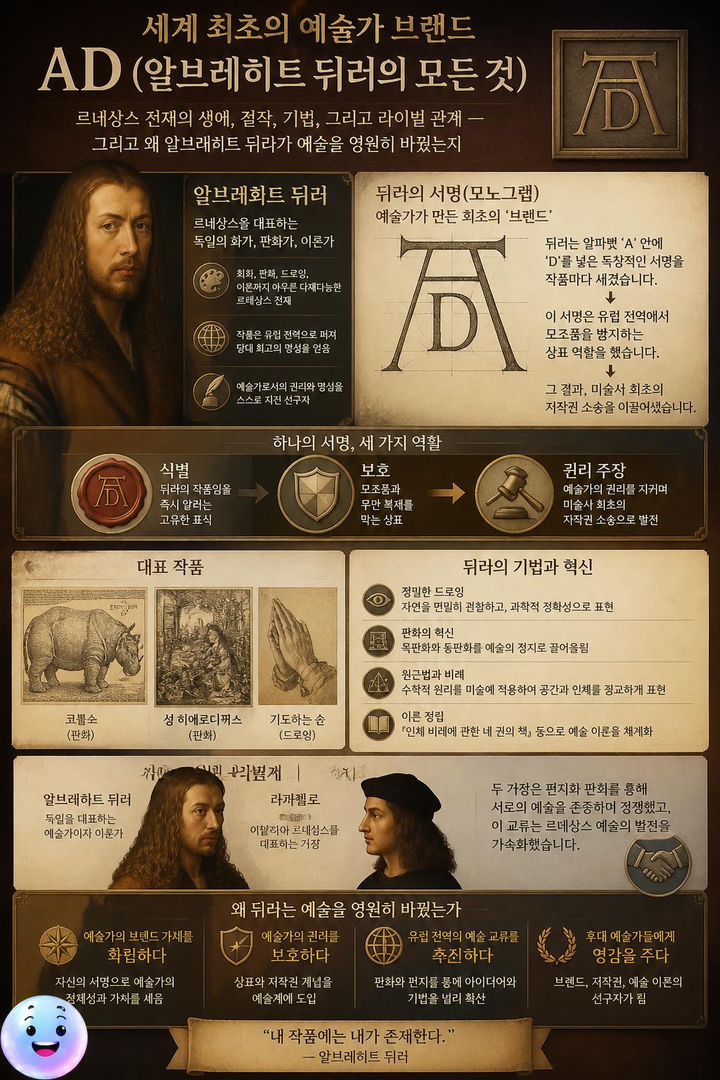 세계 최초의 예술가 브랜드 AD