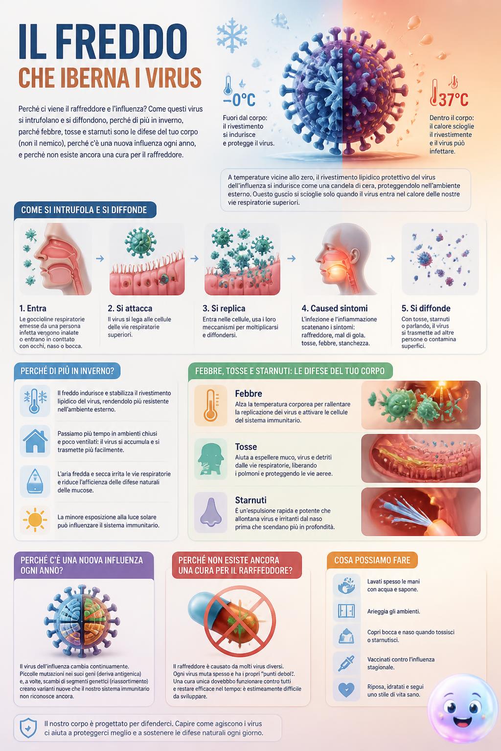 Il freddo che iberna i virus