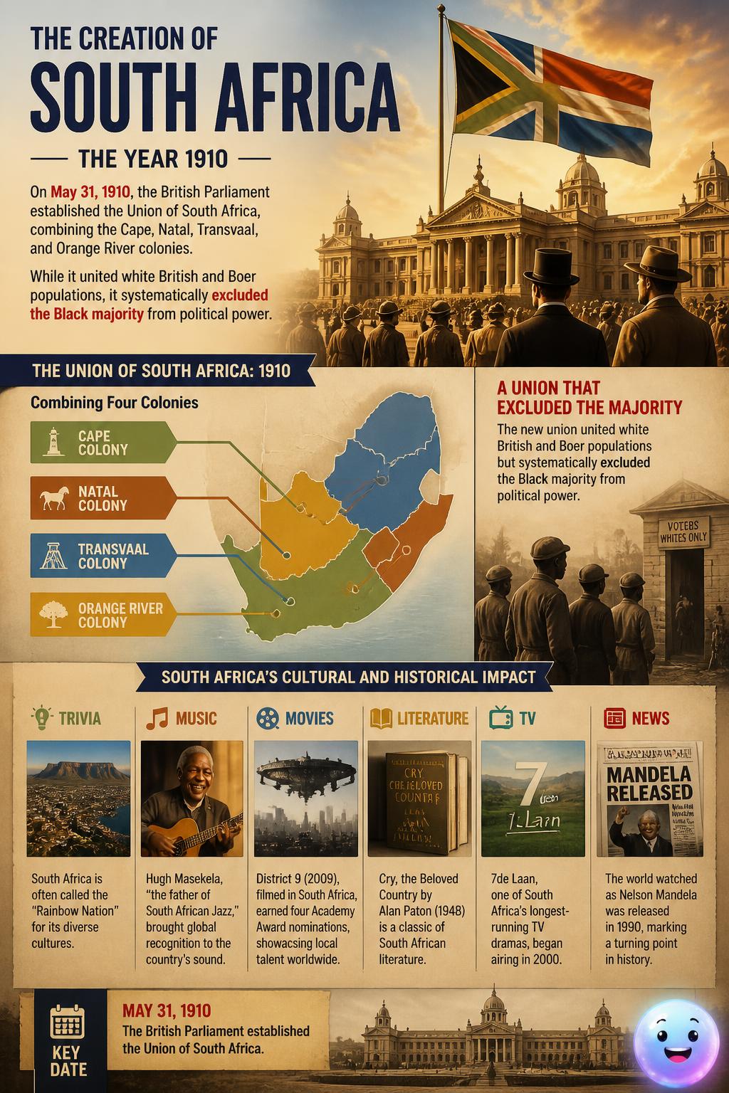 The creation of South Africa