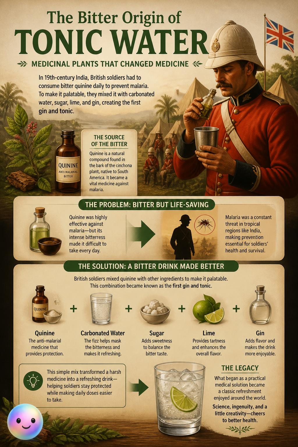 The bitter origin of tonic water