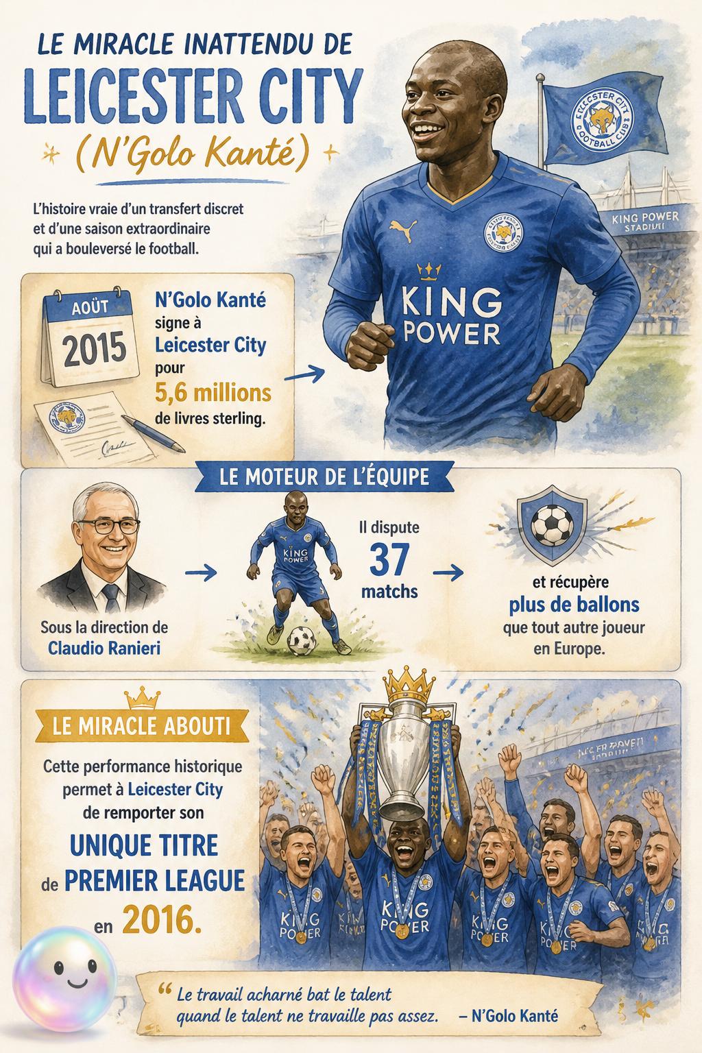 Le miracle inattendu de Leicester City