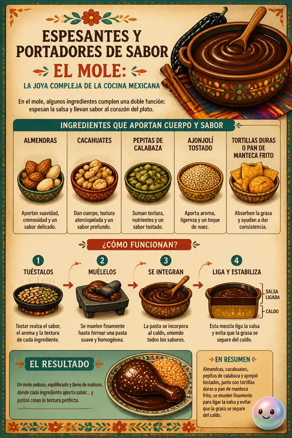 Espesantes y portadores de sabor