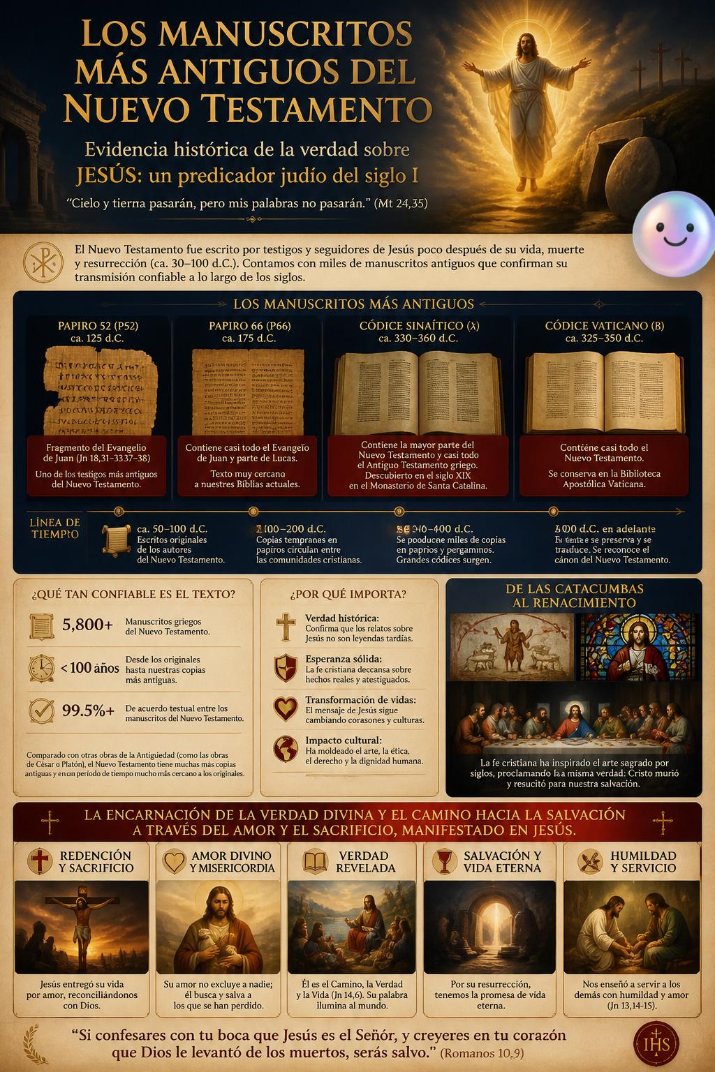 Los manuscritos más antiguos del Nuevo Testamento