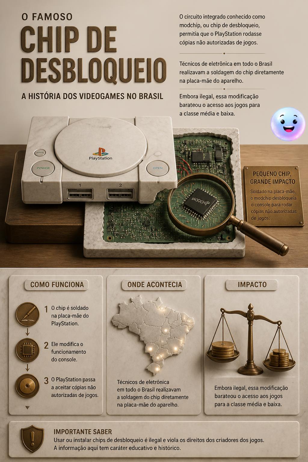 O famoso chip de desbloqueio