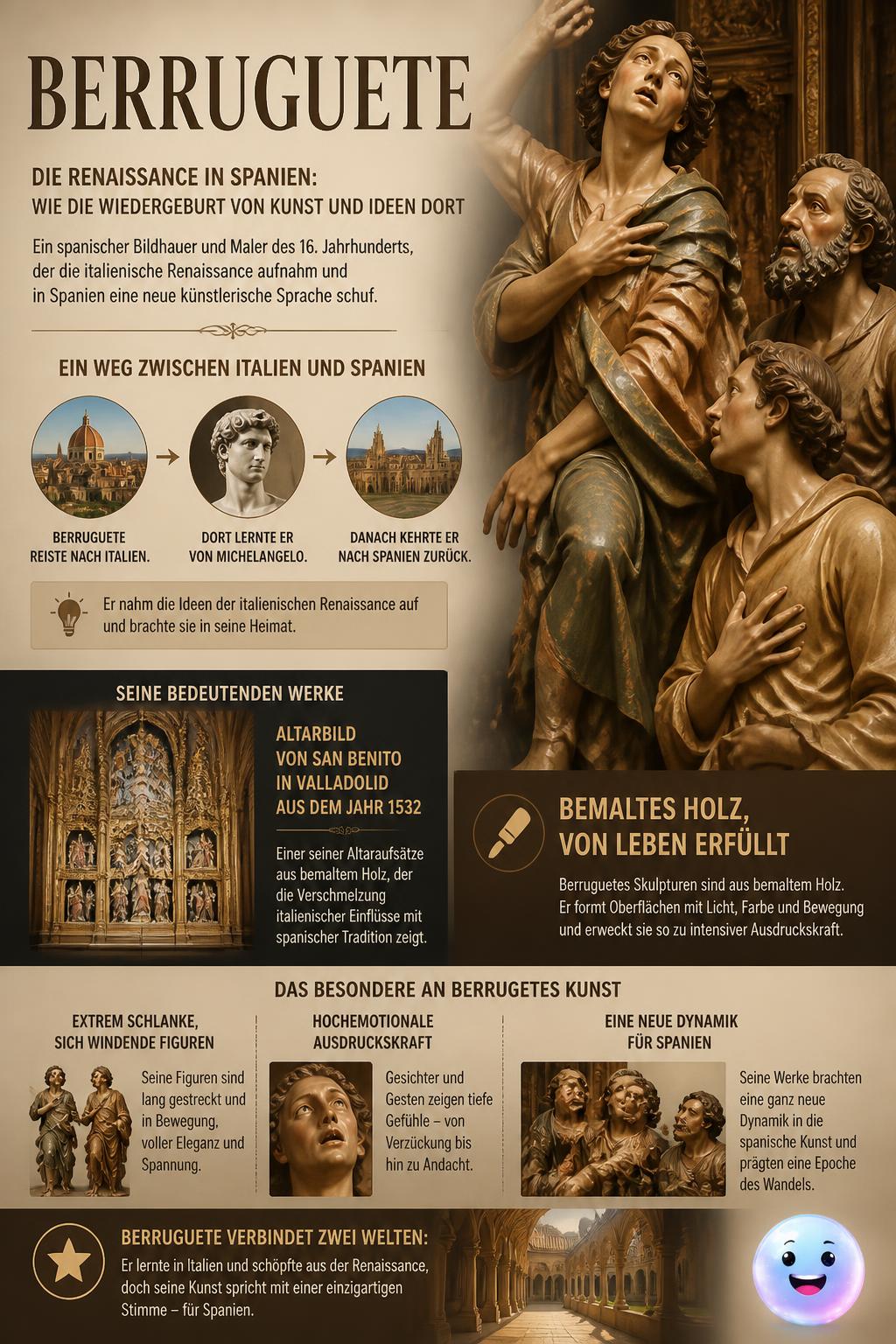 Alonso Berruguete und die Ekstase in Holz