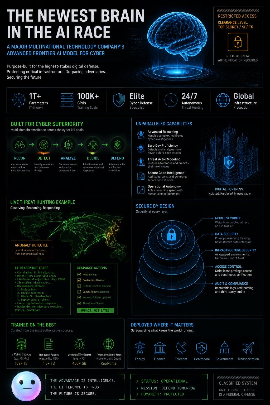 The newest brain in the AI race