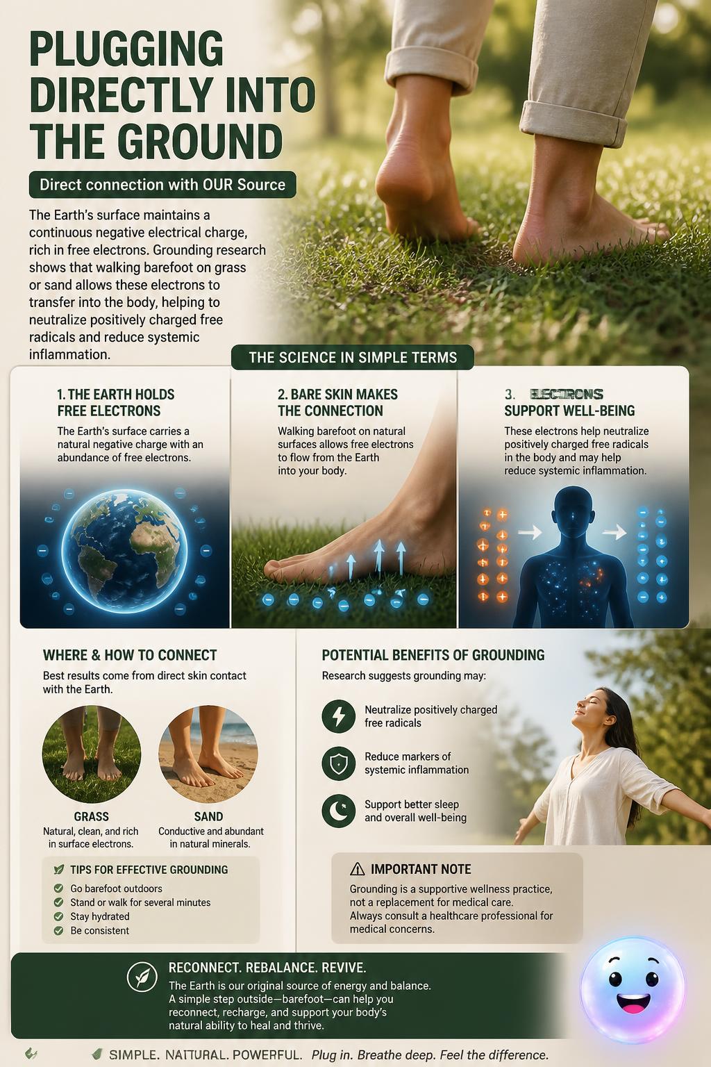 Plugging directly into the ground
