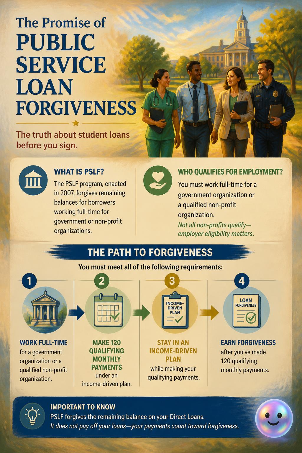 The promise of public service loan forgiveness
