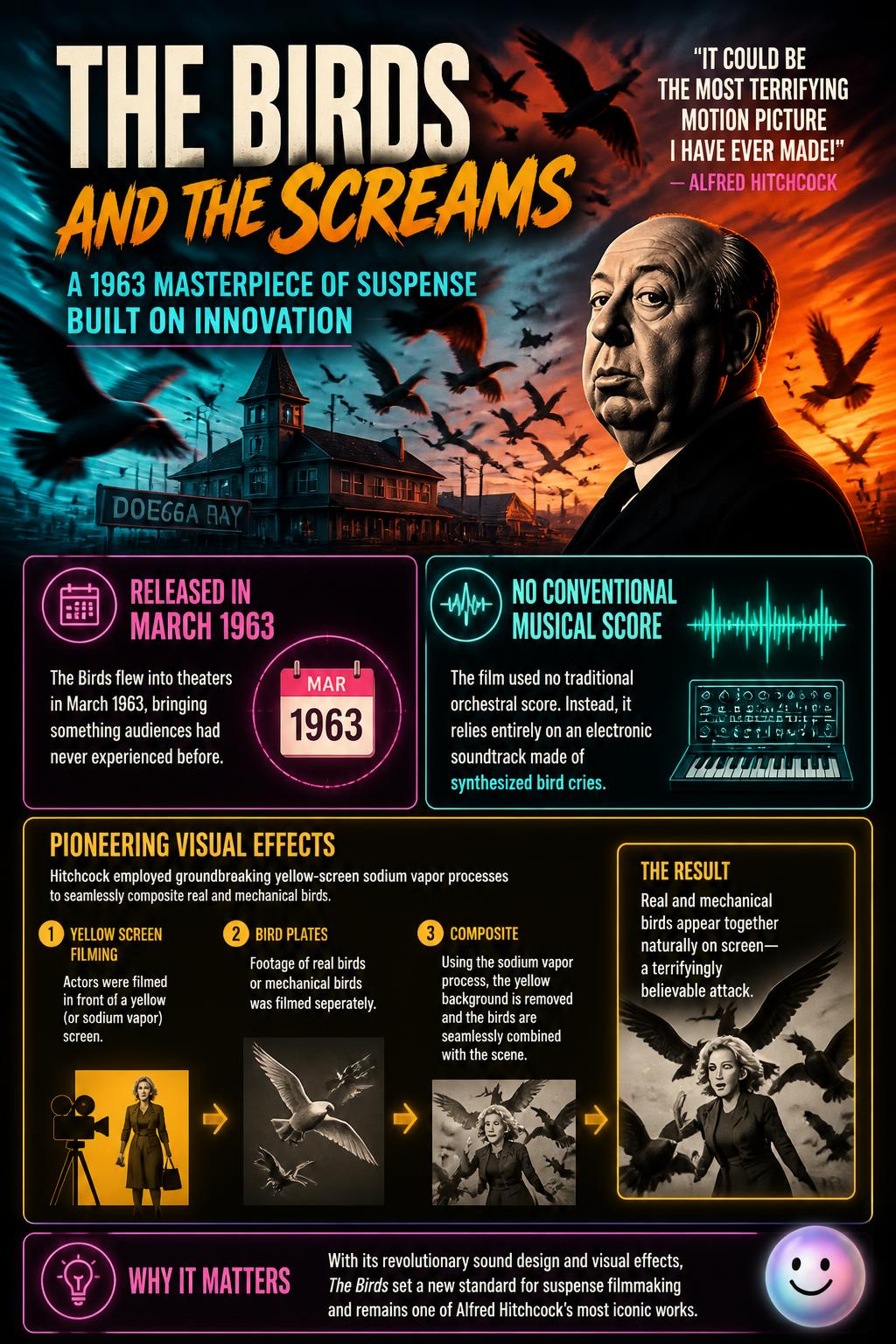 The birds and the screams