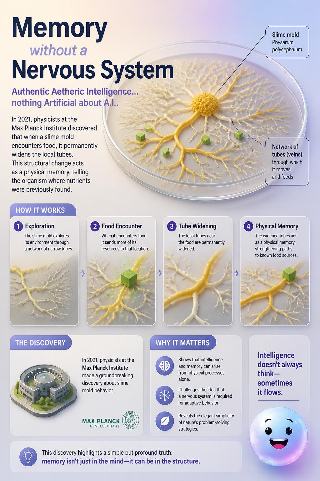 Memory without a nervous system