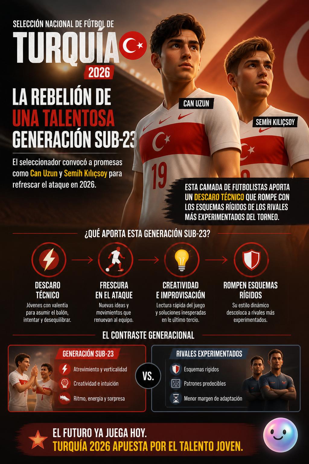 La rebelión de una talentosa generación sub-23