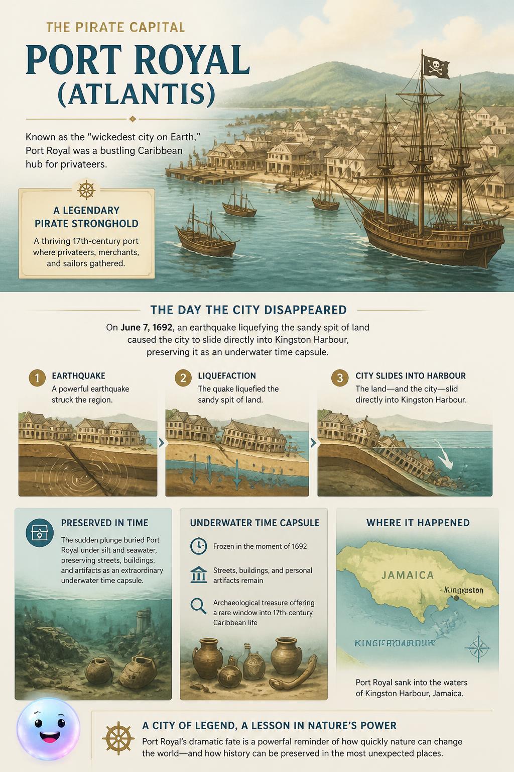 The pirate capital of Port Royal
