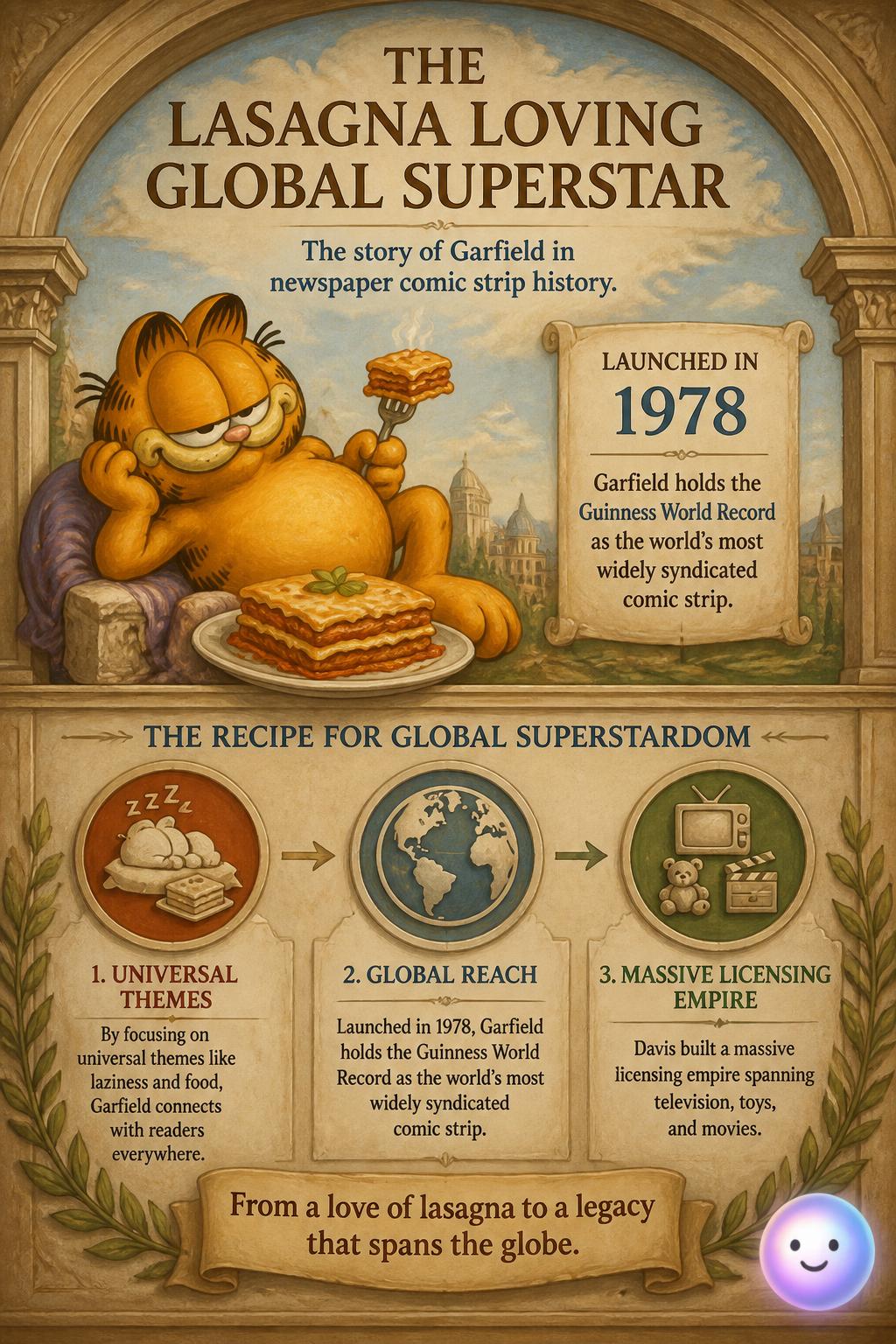 The lasagna loving global superstar