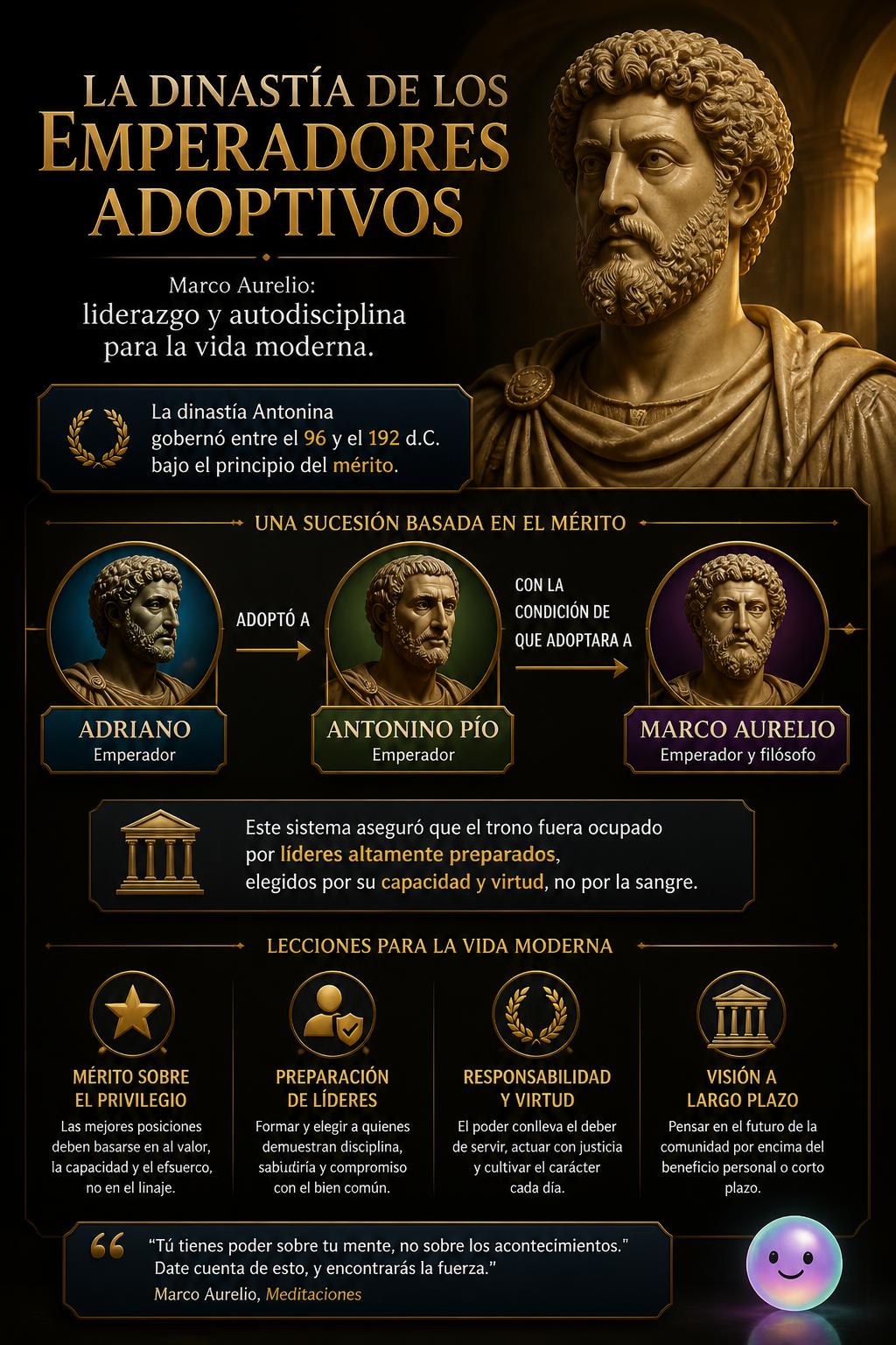 La dinastía de los emperadores adoptivos