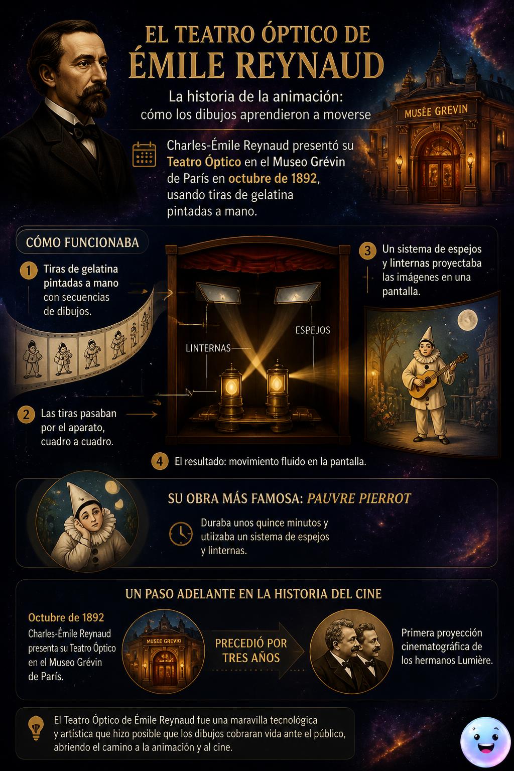 El teatro óptico de Émile Reynaud