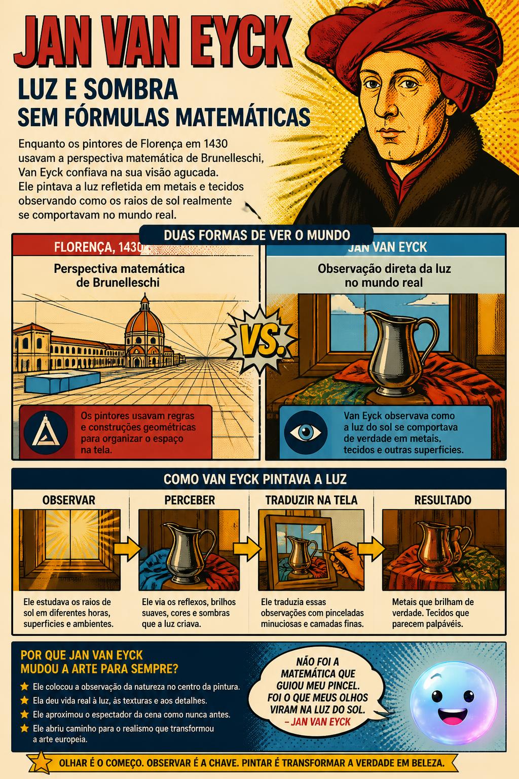 Luz e sombra sem fórmulas matemáticas
