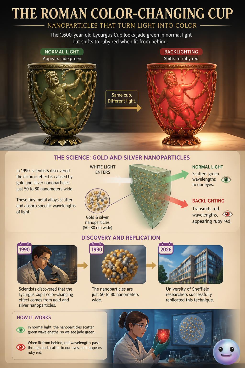 The Roman color-changing cup