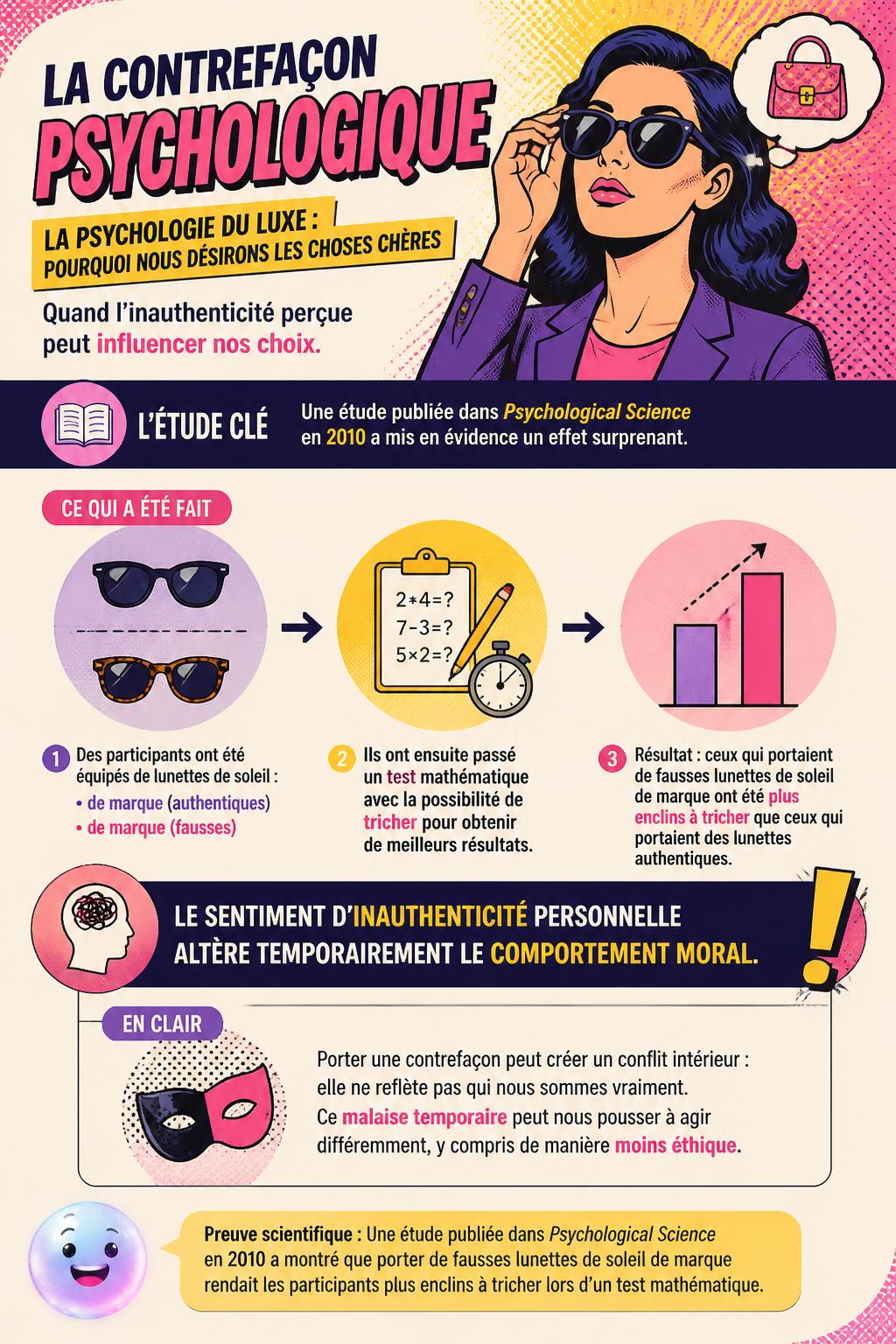 Le phénomène de la contrefaçon psychologique