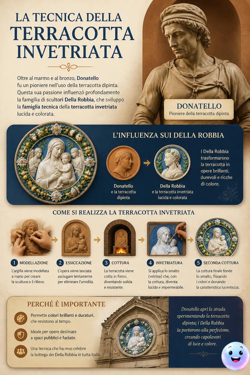 La tecnica della terracotta invetriata