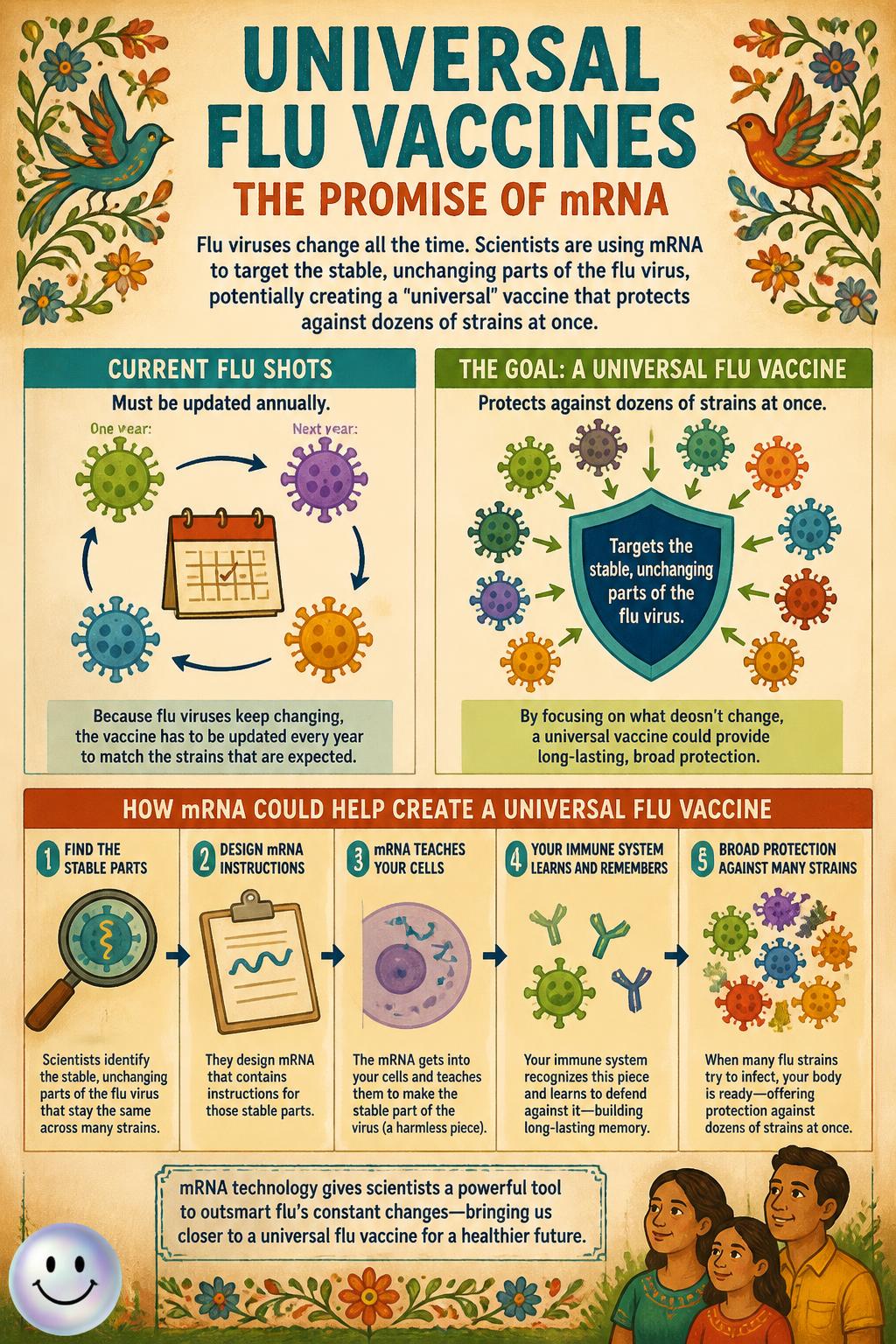 Universal flu vaccines