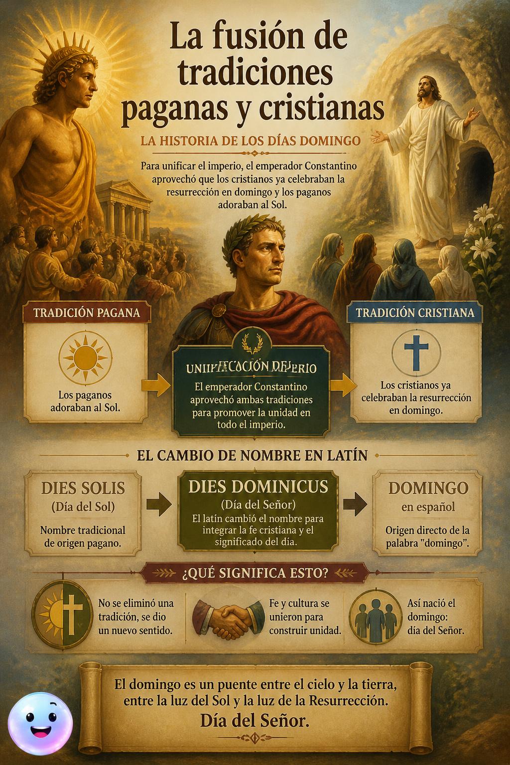 La fusión de tradiciones paganas y cristianas