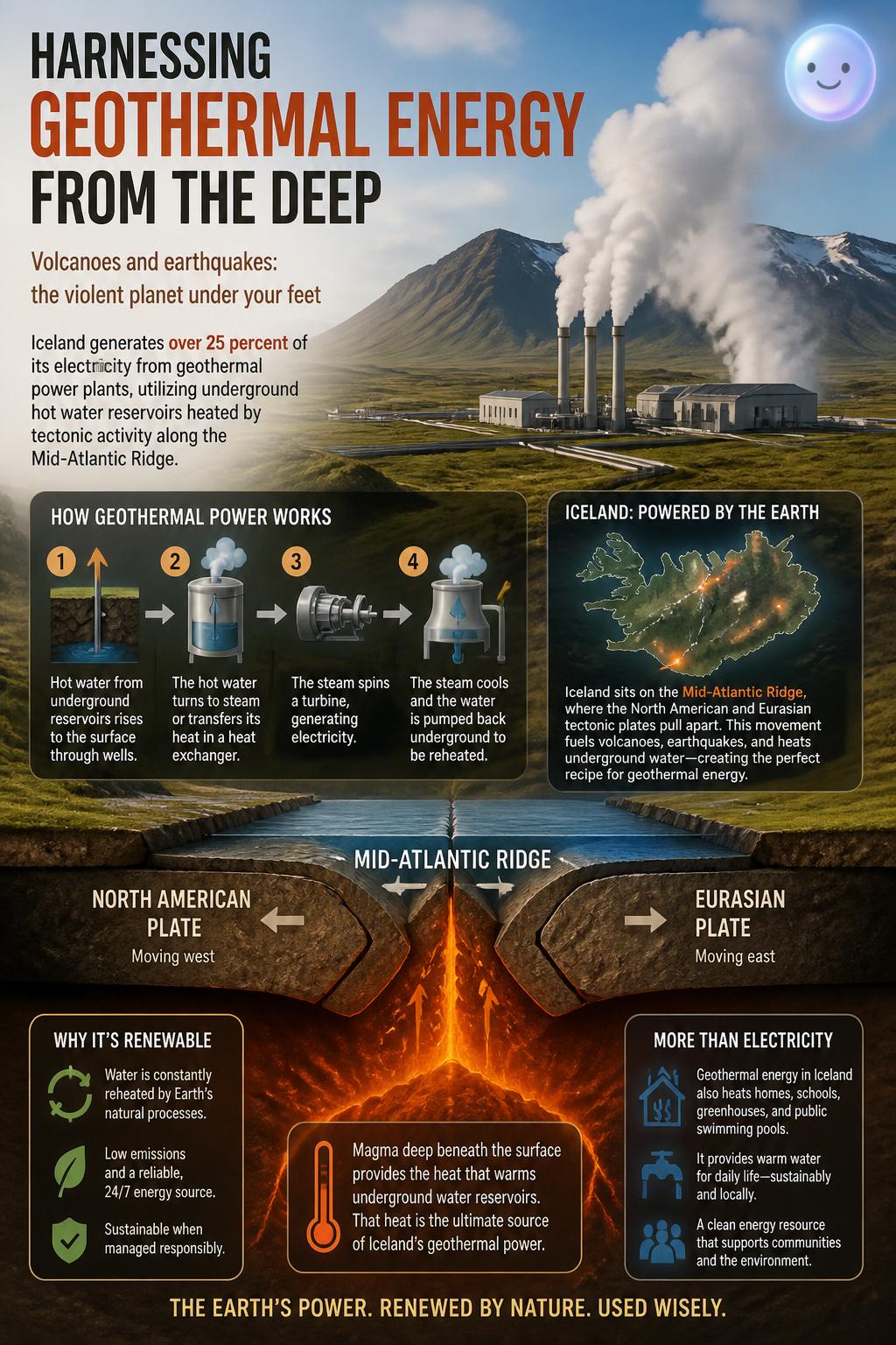 Harnessing geothermal energy from the deep