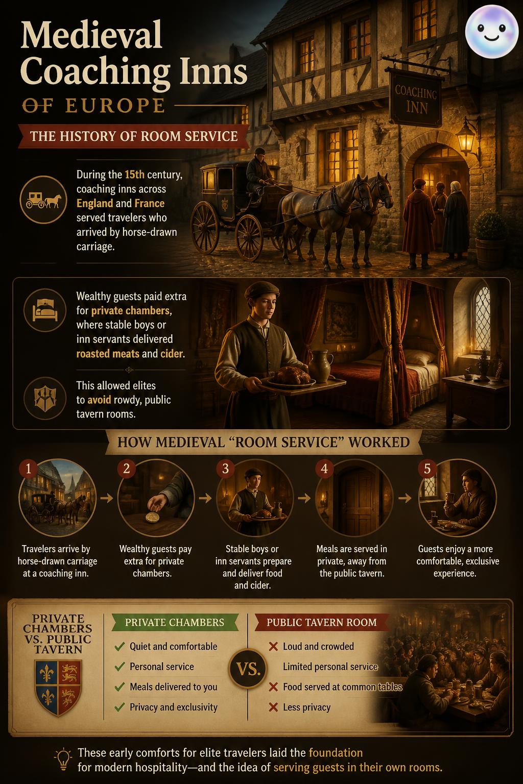 Medieval coaching inns of Europe