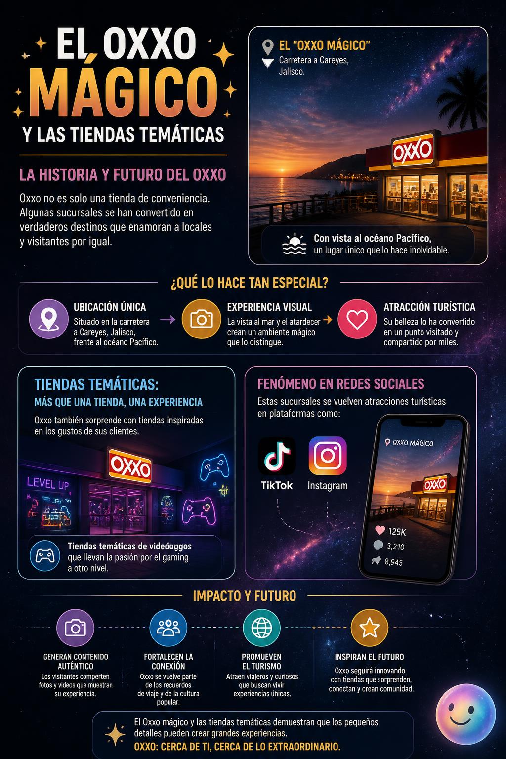 El Oxxo mágico y las tiendas temáticas