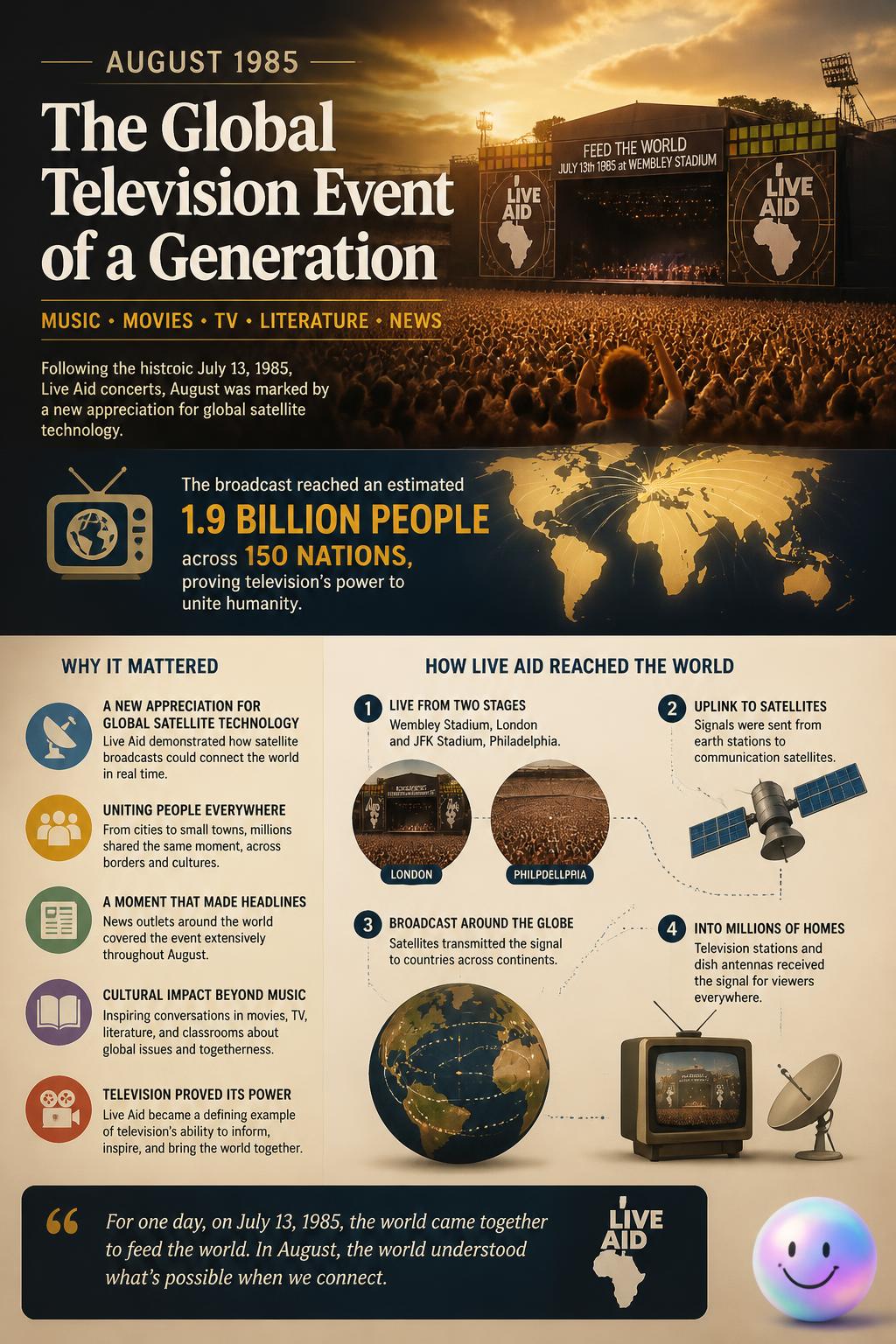 The global television event of a generation