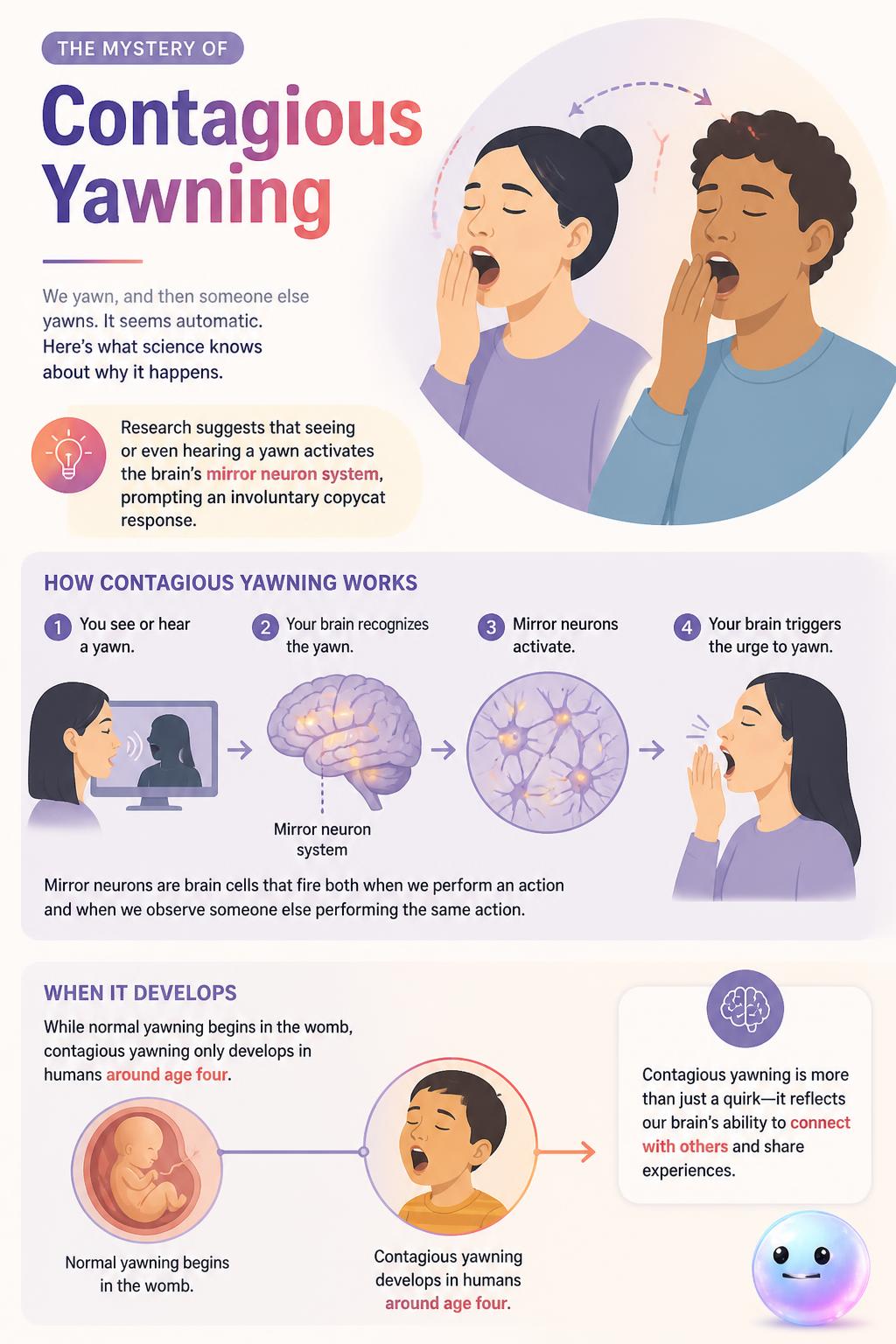 The mystery of contagious yawning