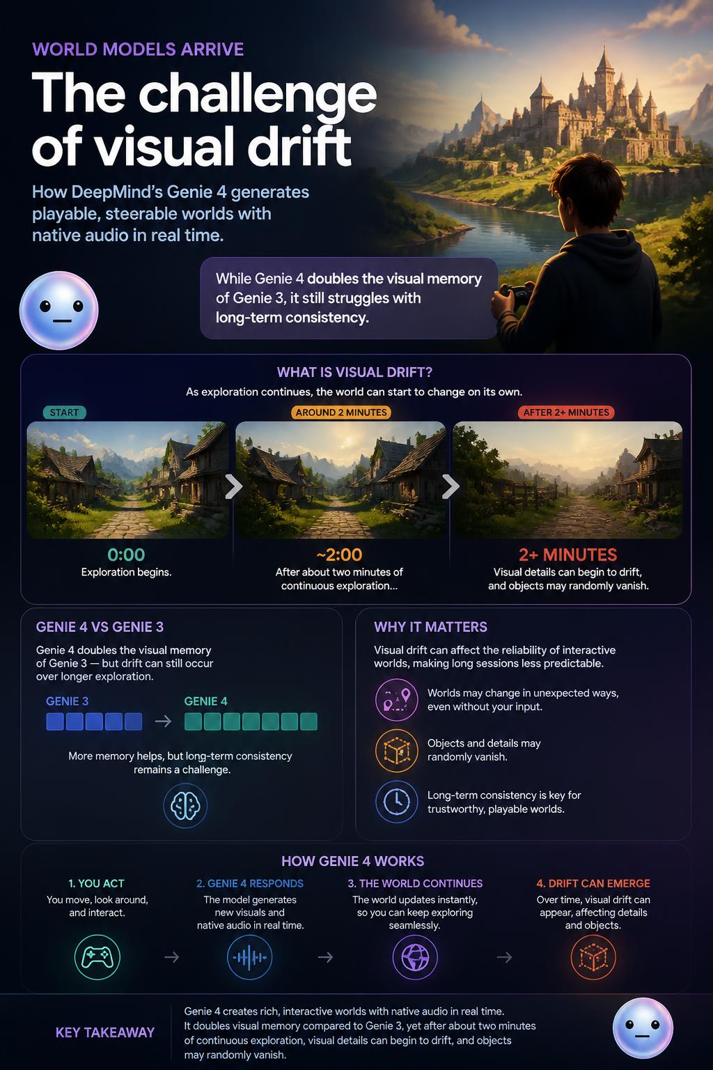 The challenge of visual drift