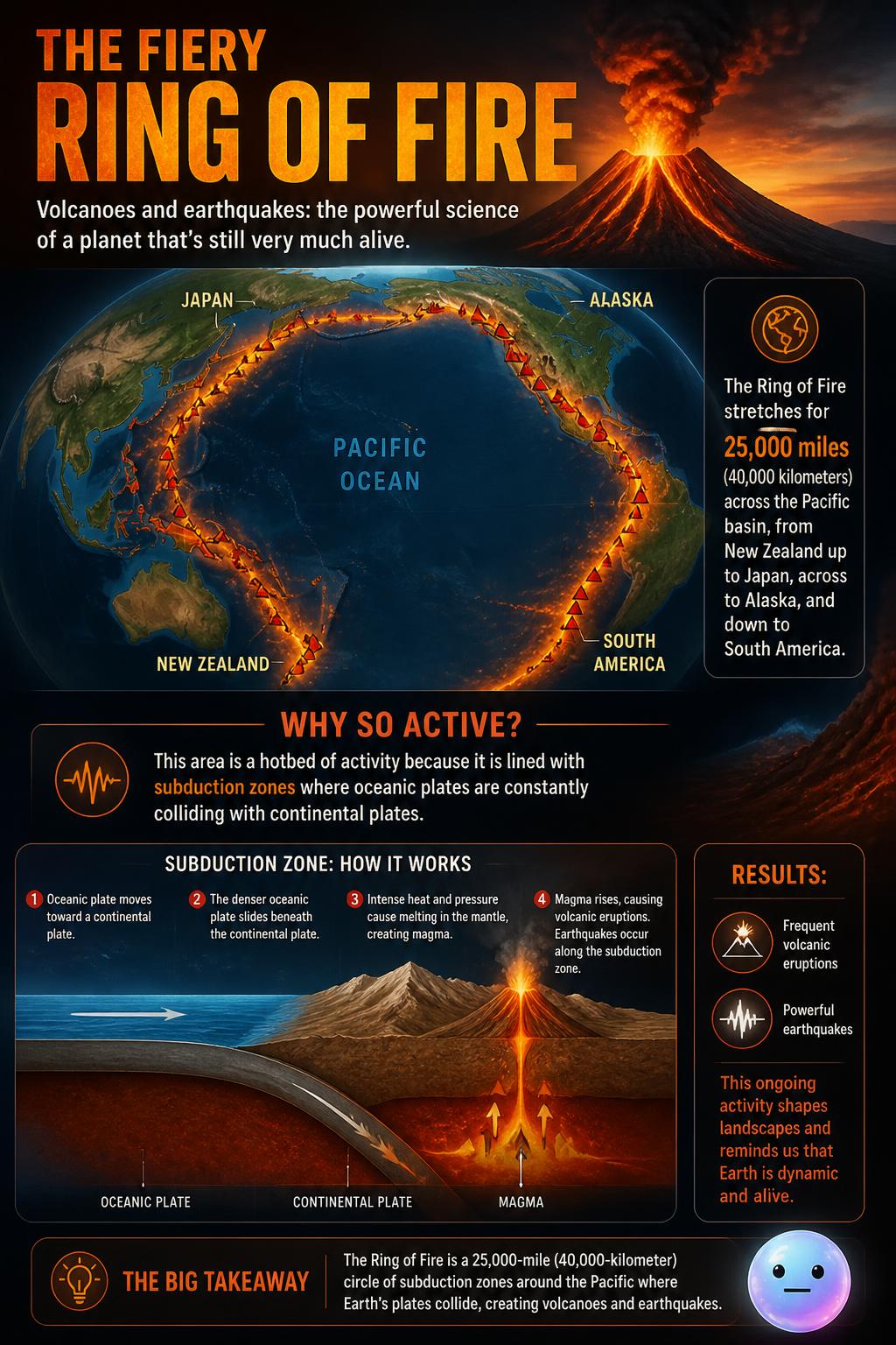 The fiery Ring of Fire