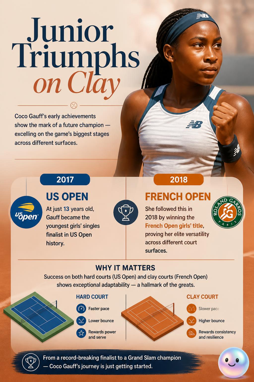 Junior triumphs on clay