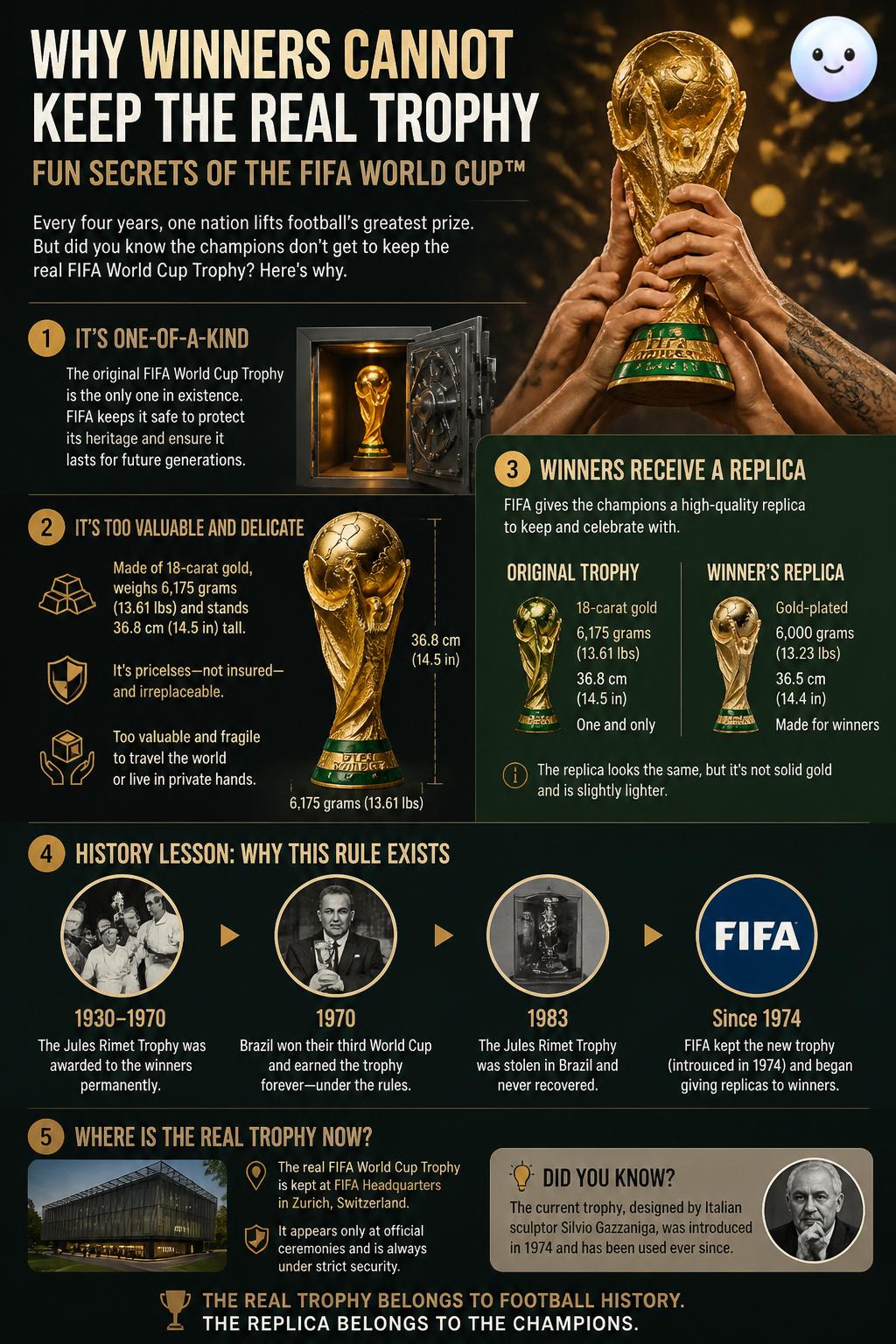 Why winners cannot keep the real trophy