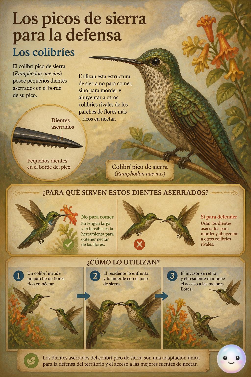 Los picos de sierra para la defensa