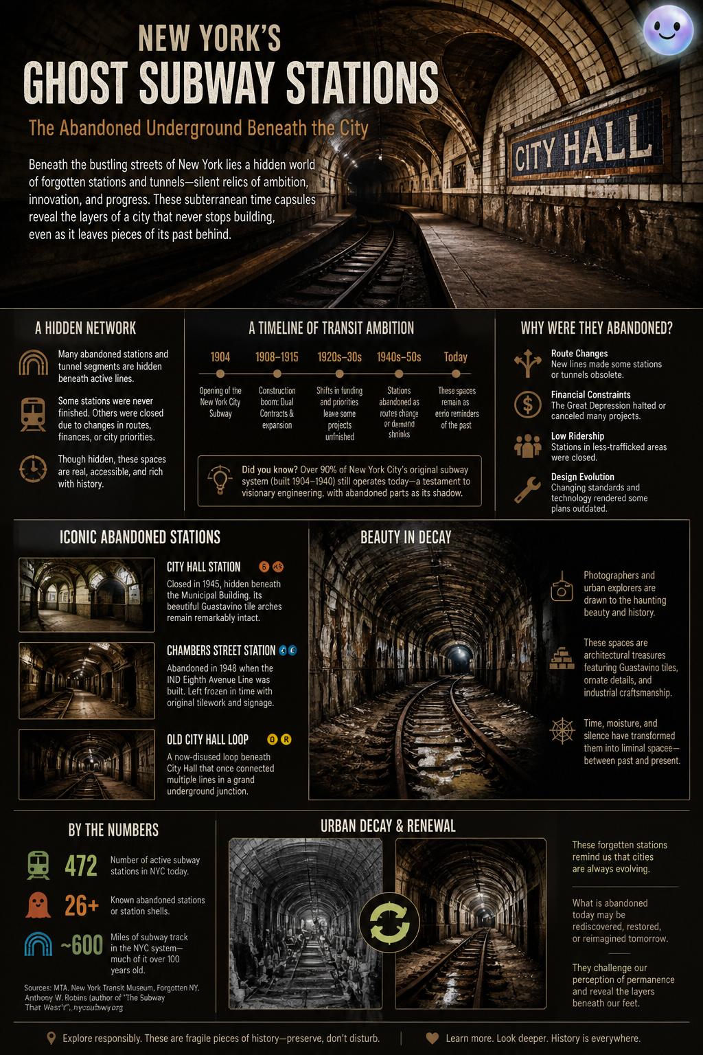 Hollywood favorite dark subway tunnels