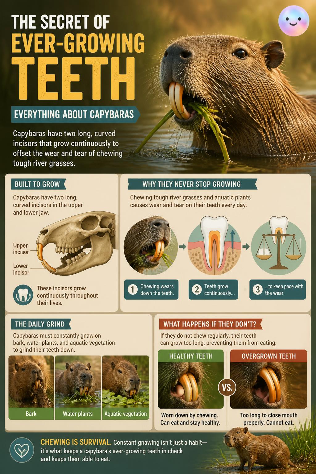 The secret of the ever-growing teeth