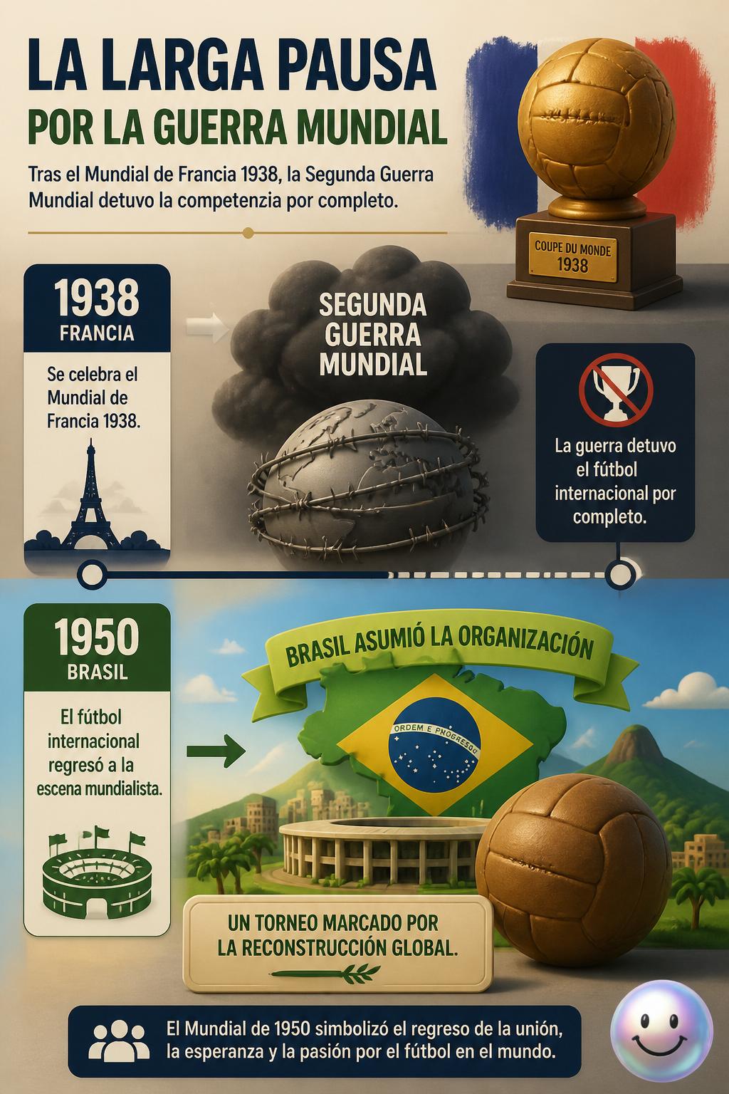 La larga pausa por la guerra mundial