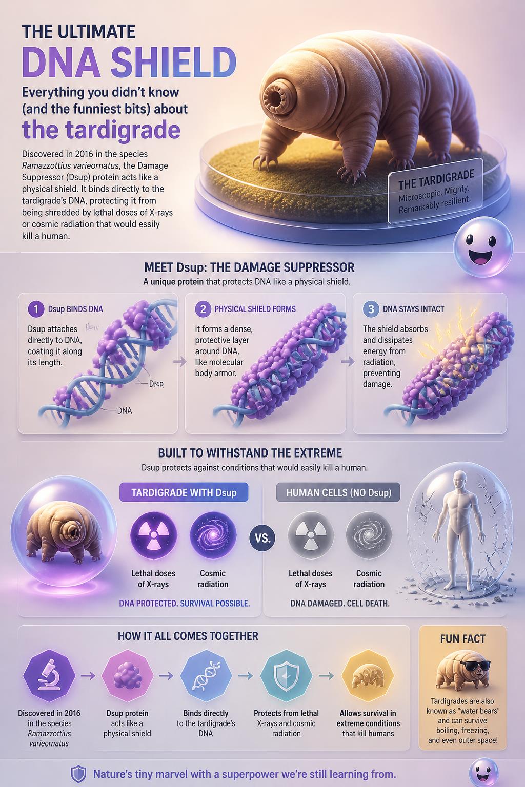 The ultimate DNA shield
