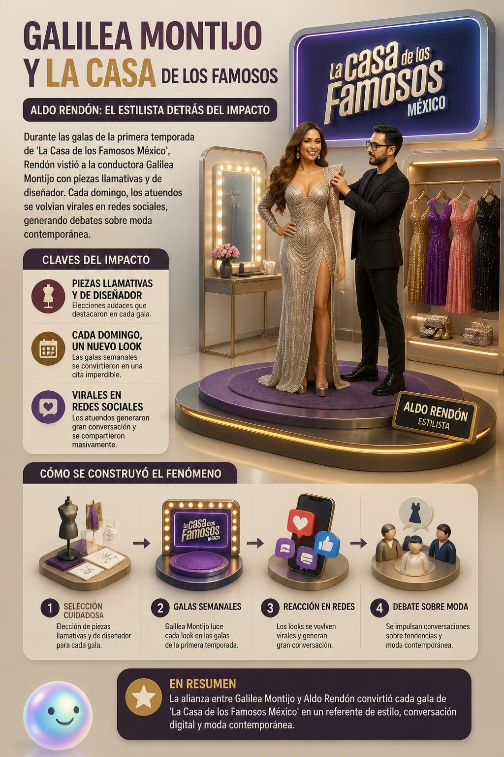 Galilea Montijo y La Casa de los Famosos