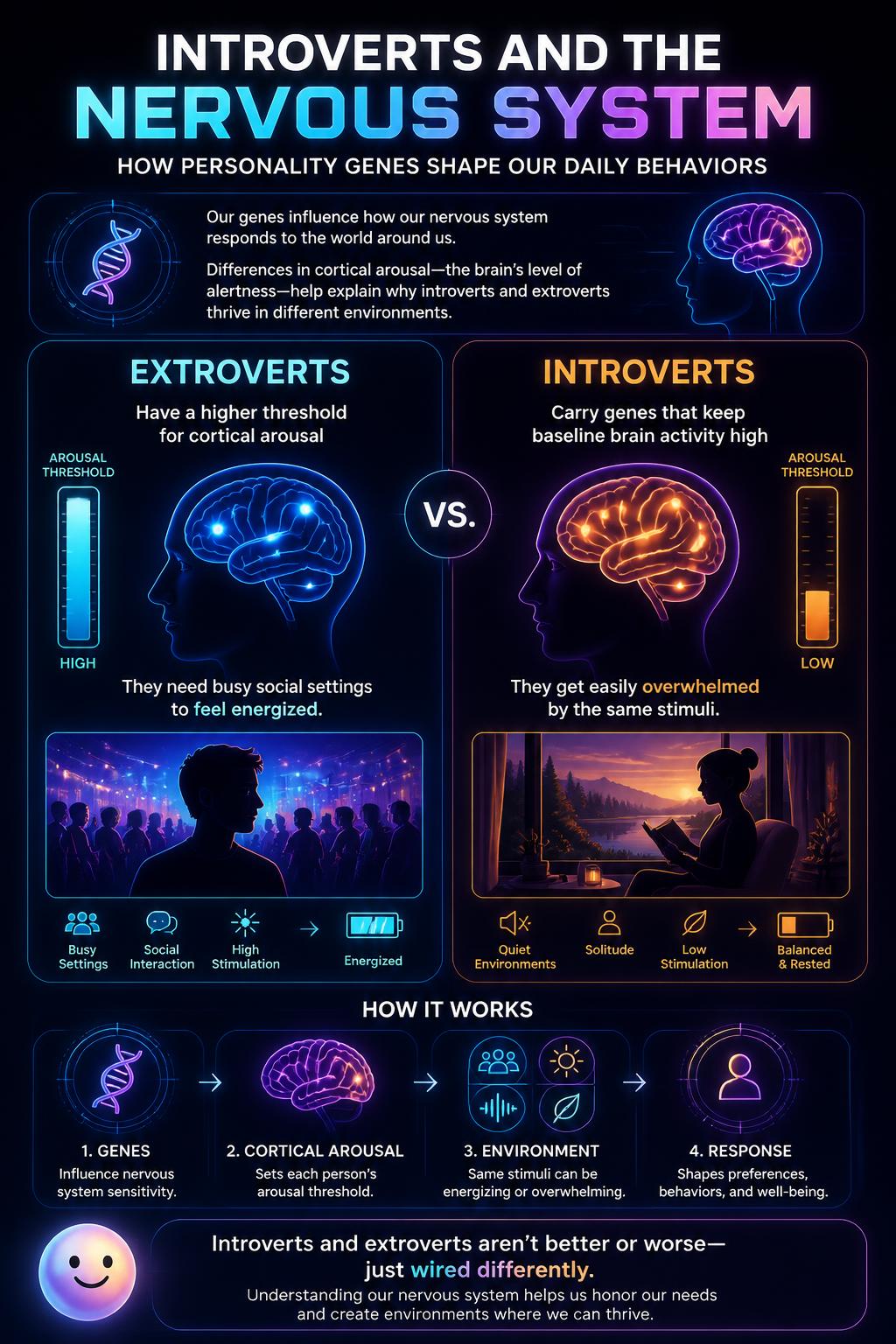 Introverts and the nervous system