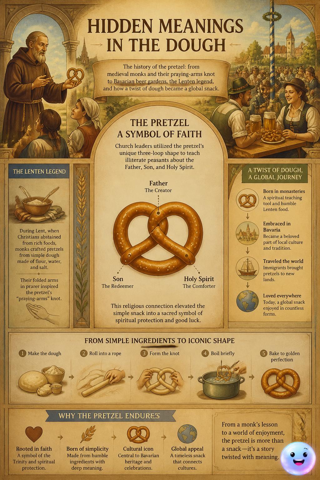 Hidden meanings in the dough